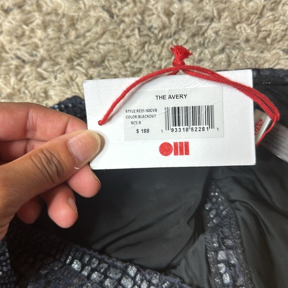 Solid & Striped The Avery Coated Velvet One-Piece Swimsuit Size S NWT - Picture 8 of 8